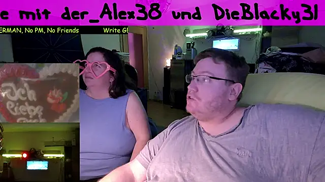 der alex38 online show from January 31, 2025, 9:05 pm