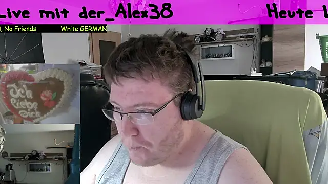 der alex38 online show from February 27, 2025, 10:33 am