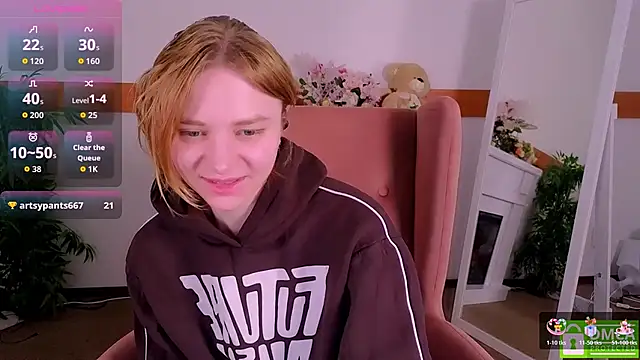 MirraBellanta online show from February 20, 2026, 11:39 pm