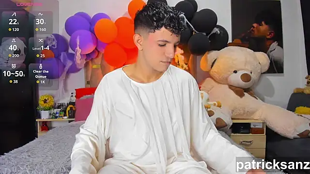 Snapshot of patrick_sanzz chatting on October 31, 2025, 9:00 pm patrick sanzz online show from October 31, 2025, 9:00 pm