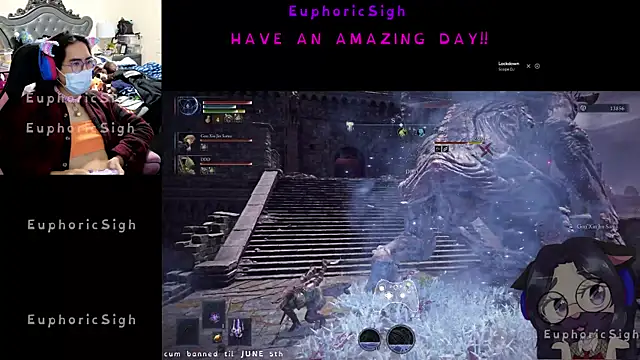 EuphoricSigh online show from April 21, 2026, 3:40 pm