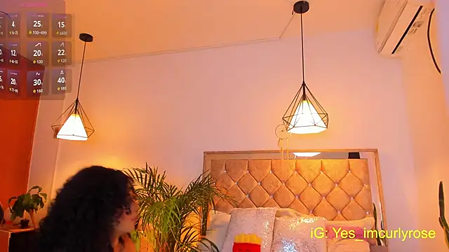 CurlyRose   online show from October 18, 2025, 9:50 pm