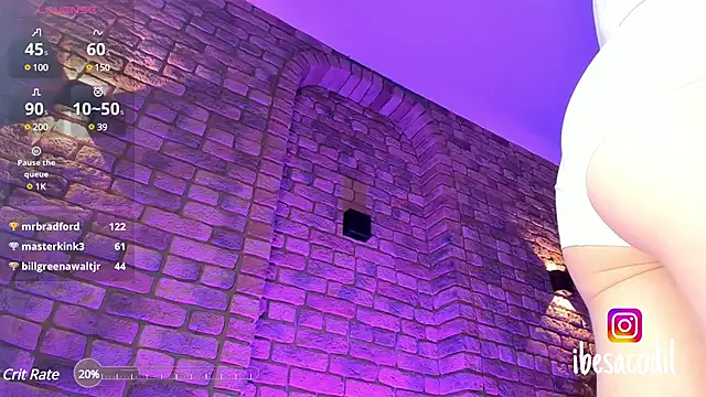 adriana allien online show from February 10, 2025, 9:15 pm