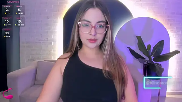 Snapshot of AllisonRogersX chatting on June 27, 2026, 12:22 pm AllisonRogersX online show from June 27, 2026, 12:22 pm