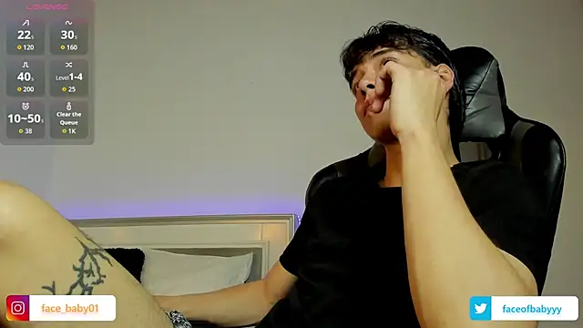 Snapshot of facebaby1 chatting on January 19, 2026, 6:50 am facebaby1 online show from January 19, 2026, 6:50 am