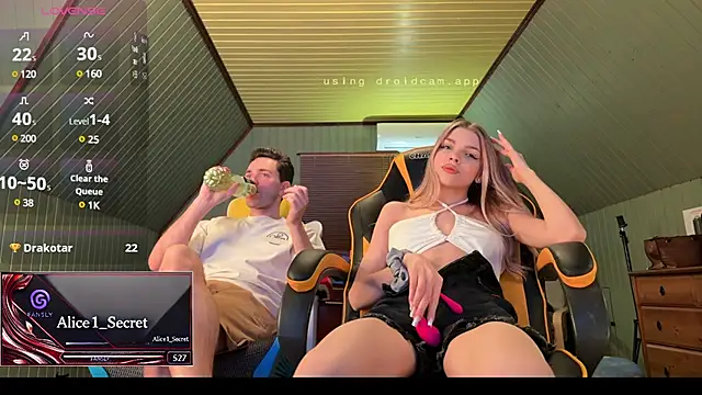 Alice1 secret online show from February 6, 2025, 5:30 pm