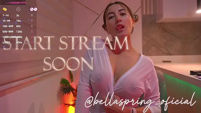Snapshot of b3llaspringg chatting on March 23, 2026, 8:41 pm b3llaspringg online show from March 23, 2026, 8:41 pm