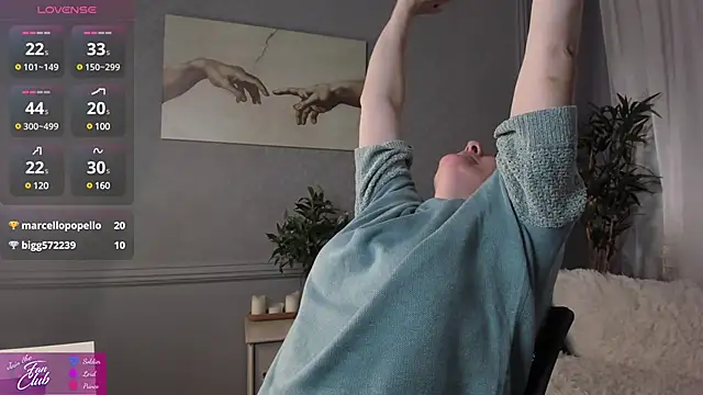 Nika Smit online show from March 23, 2025, 8:04 am