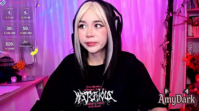  AmyDark online show from November 28, 2025, 11:49 pm