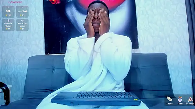 JD THEBABY online show from February 17, 2025, 6:50 pm