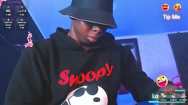 JD THEBABY online show from March 12, 2025, 6:43 pm