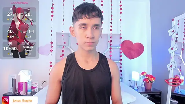 Snapshot of Thayler_jones chatting on February 16, 2026, 11:20 am Thayler jones online show from February 16, 2026, 11:20 am