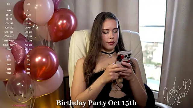 avelyssa online show from October 15, 2025, 9:06 am