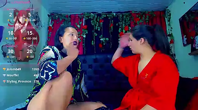 Snapshot of Sharon_et_Khloe12 chatting on December 21, 2024, 11:01 am Sharon et Khloe12 online show from December 21, 2024, 11:01 am