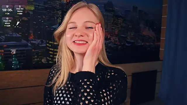 OdelinaFicken online show from March 3, 2025, 7:35 am