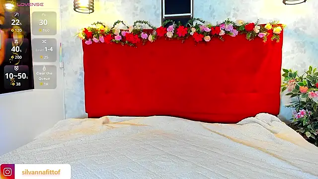 Snapshot of SilvannaFit chatting on January 6, 2026, 11:47 am SilvannaFit online show from January 6, 2026, 11:47 am