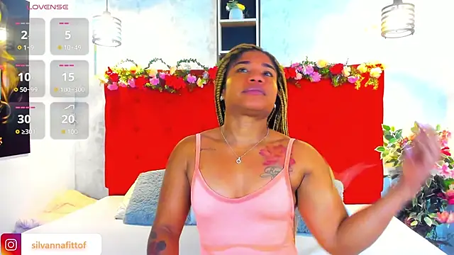 Snapshot of SilvannaFit chatting on February 24, 2026, 11:55 am SilvannaFit online show from February 24, 2026, 11:55 am