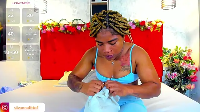 Snapshot of SilvannaFit chatting on February 22, 2026, 10:06 am SilvannaFit online show from February 22, 2026, 10:06 am