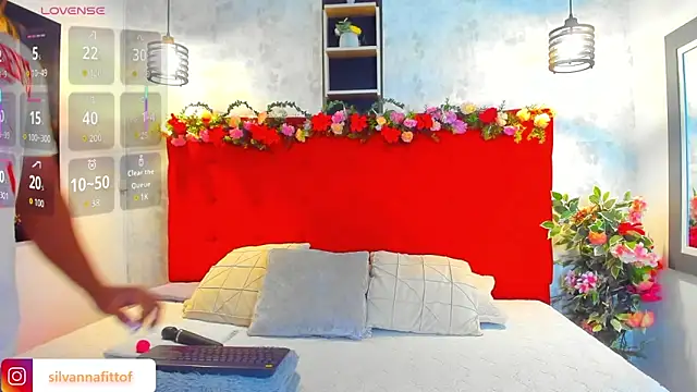 Snapshot of SilvannaFit chatting on February 20, 2026, 11:45 am SilvannaFit online show from February 20, 2026, 11:45 am