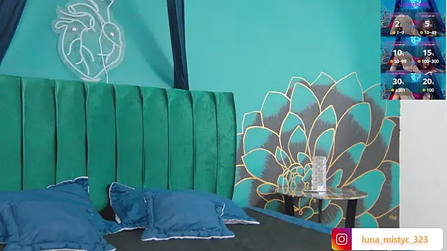 Snapshot of Lunamistyc chatting on January 15, 2026, 8:23 pm Lunamistyc online show from January 15, 2026, 8:23 pm