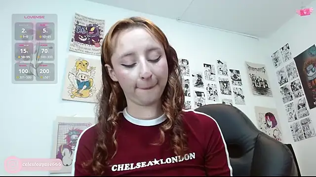 Snapshot of CelesteAyase chatting on October 9, 2025, 2:12 am CelesteAyase online show from October 9, 2025, 2:12 am