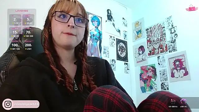 Snapshot of CelesteAyase chatting on November 11, 2025, 1:33 am CelesteAyase online show from November 11, 2025, 1:33 am