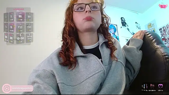 Snapshot of CelesteAyase chatting on October 28, 2025, 1:28 am CelesteAyase online show from October 28, 2025, 1:28 am