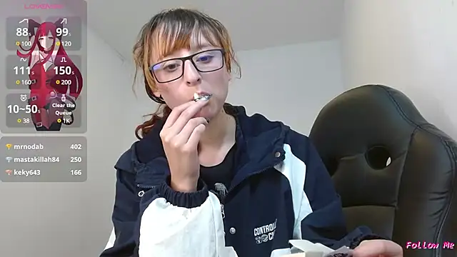 Snapshot of CelesteAyase chatting on March 7, 2025, 6:13 am CelesteAyase online show from March 7, 2025, 6:13 am