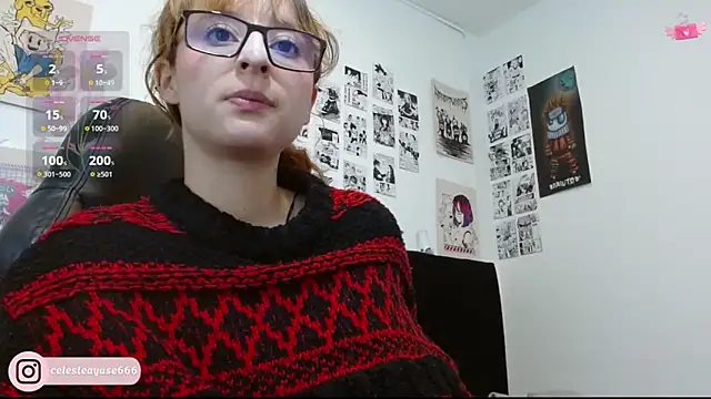 Snapshot of CelesteAyase chatting on October 3, 2025, 2:15 am CelesteAyase online show from October 3, 2025, 2:15 am