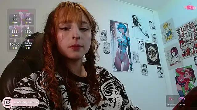 Snapshot of CelesteAyase chatting on November 15, 2025, 2:26 am CelesteAyase online show from November 15, 2025, 2:26 am