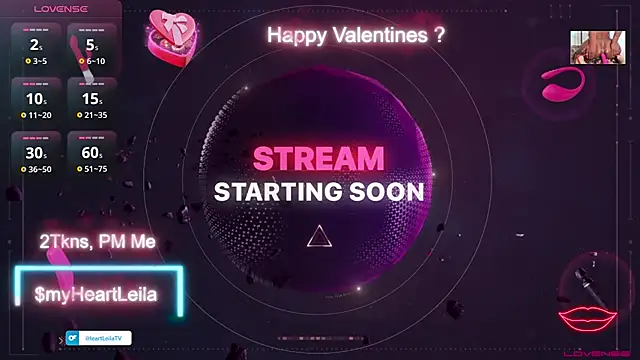 Snapshot of iHeartLeila chatting on February 18, 2026, 9:11 pm iHeartLeila online show from February 18, 2026, 9:11 pm