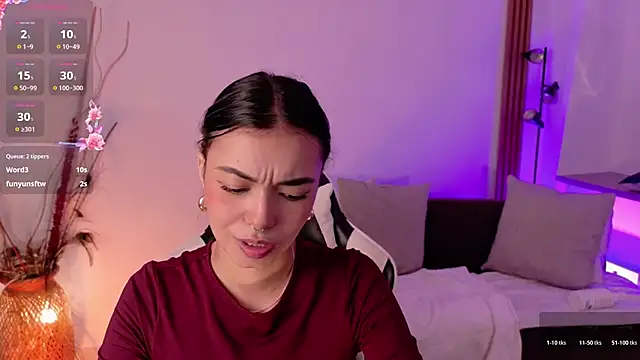 AnabelWolf online show from April 19, 2026, 6:10 pm