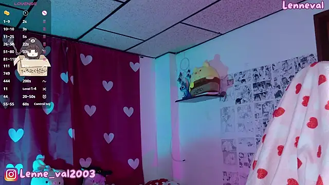 Lenneval1 online show from April 21, 2026, 4:41 am