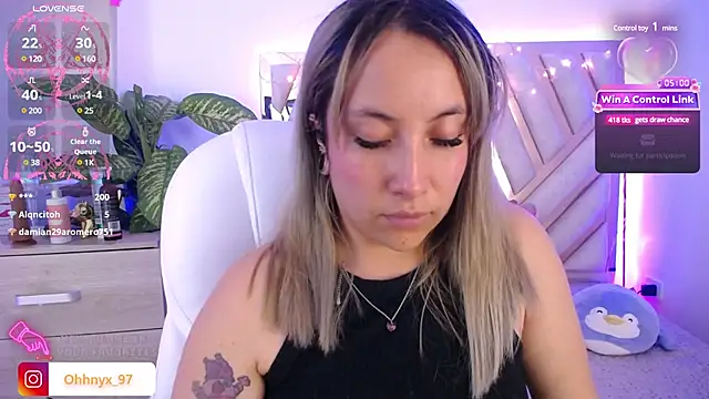 Snapshot of NyxAndria_1 chatting on March 16, 2025, 2:53 am NyxAndria 1 online show from March 16, 2025, 2:53 am