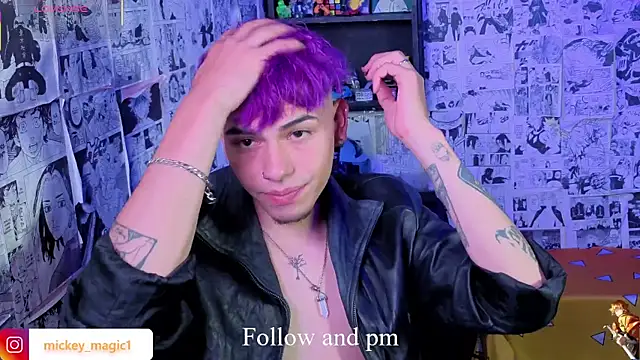 Snapshot of Mickey_Magic chatting on February 22, 2026, 2:58 am Mickey Magic online show from February 22, 2026, 2:58 am