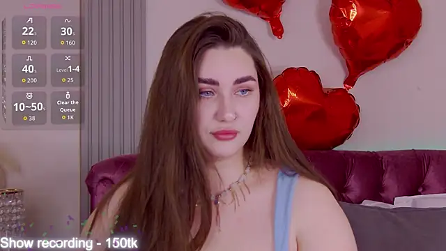 KiraBarlows online show from March 17, 2026, 8:34 pm