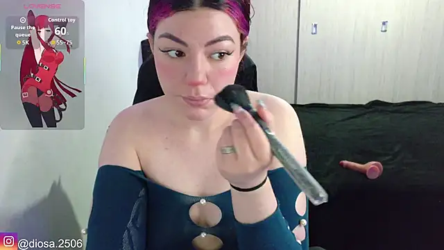 diosa a  online show from June 22, 2026, 1:22 am