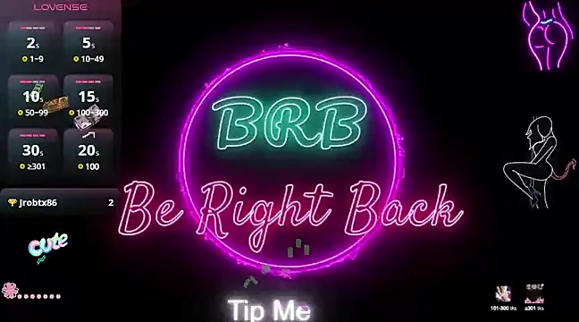 Barbie Latina online show from March 22, 2025, 10:39 am