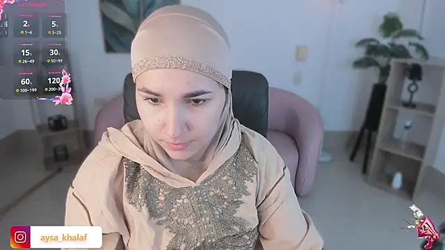 Snapshot of Ayha_khalaf chatting on November 11, 2025, 1:00 am Ayha khalaf online show from November 11, 2025, 1:00 am