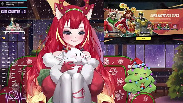 LewdKira VT online show from December 19, 2025, 6:43 pm