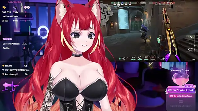 LewdKira VT online show from March 3, 2025, 10:06 am