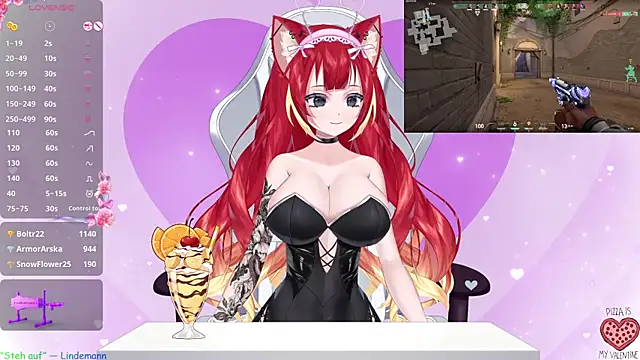 LewdKira VT online show from February 12, 2025, 9:20 am