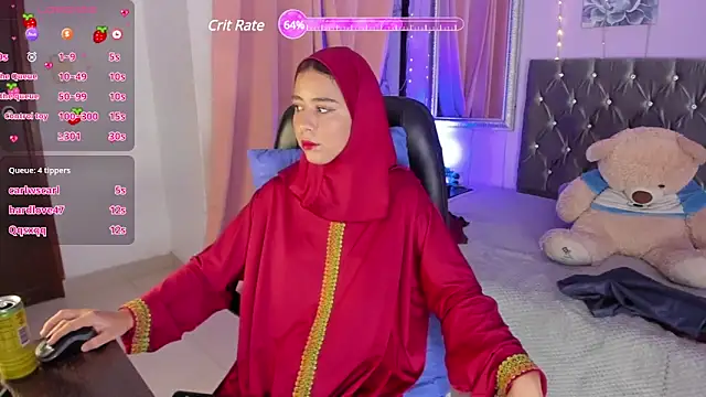 NaylaSaadi online show from February 18, 2025, 8:14 pm