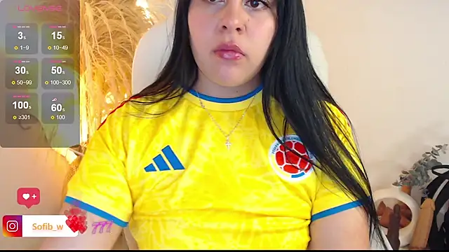 Sofi BBW online show from June 23, 2026, 12:58 pm
