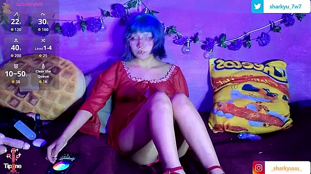 Sharkyu1 online show from March 12, 2026, 4:18 am