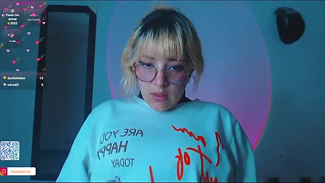 Snapshot of Hinako0Satorii_ chatting on February 27, 2025, 12:57 am Hinako0Satorii online show from February 27, 2025, 12:57 am