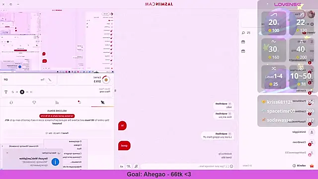 Snapshot of SophieOuld chatting on February 21, 2025, 1:55 pm SophieOuld online show from February 21, 2025, 1:55 pm