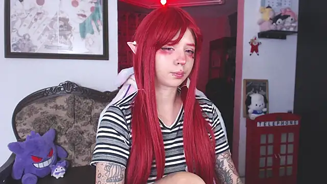 Snapshot of AriYokai chatting on December 22, 2025, 12:33 am AriYokai online show from December 22, 2025, 12:33 am