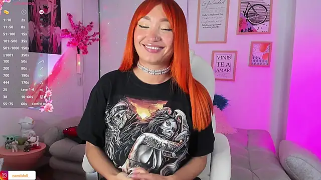 Snapshot of NamiDoll chatting on February 9, 2026, 2:53 am NamiDoll online show from February 9, 2026, 2:53 am