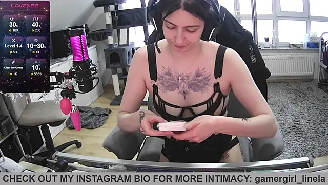 Snapshot of Gamergirl-Linela chatting on April 29, 2026, 5:06 pm Gamergirl-Linela online show from April 29, 2026, 5:06 pm